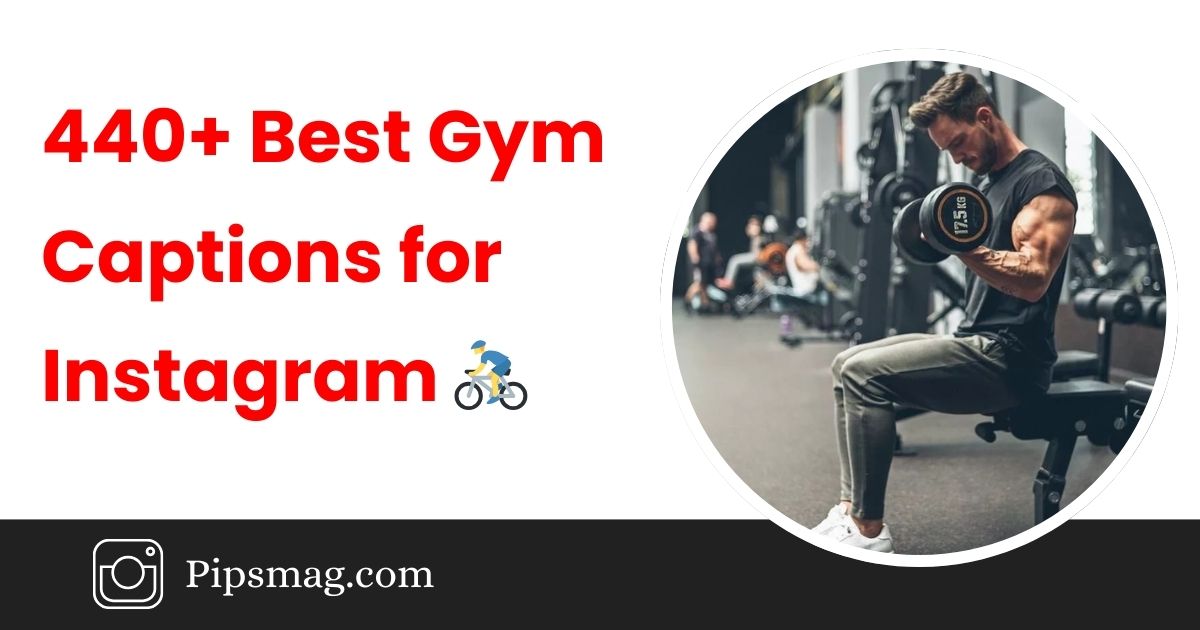 Gym Captions for Instagram 🚴‍♂️